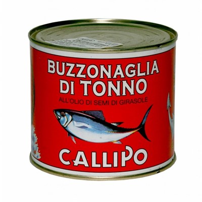 BUZZONAGLIA DI TONNO CALLIPO GR.620