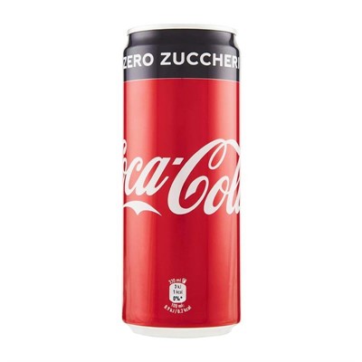 COCA COLA ZERO LATTINA CL.33