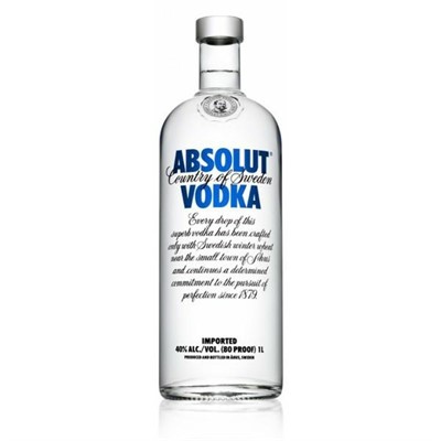 VODKA ABSOLUT LT.1