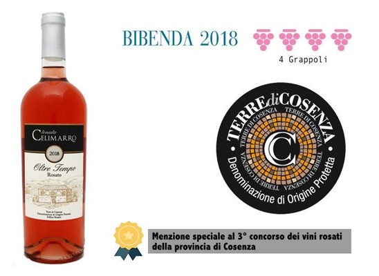 VINO TENUTA CELIMARRO OLTRE TEMPO ROSATO LT.0,75 DOP TERRE DI CS