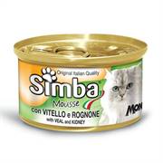 SIMBA GATTO MOUSSE GR.85 VITELLO E ROGNONE