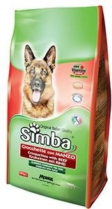 SIMBA CANE CROCCHETTE SACCO KG.10 CON MANZO