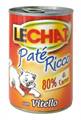 LECHAT GATTO PATE' IN LATTA GR.400 CON VITELLO