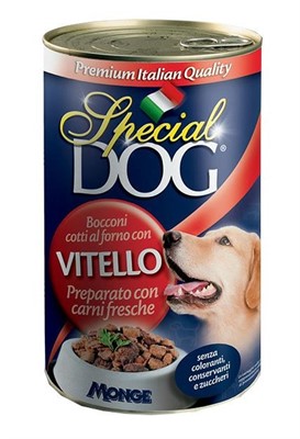 SPECIAL DOG BOCCONI LATTA GR.1275 CON VITELLO