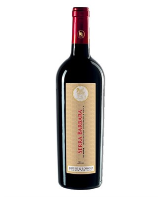 VINO RUSSO&LONGO SERRA BARBARA LT.0,75 ROSSO IGT CALABRIA