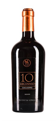 VINO RUSSO&LONGO DECENNIO LT.0,75 ROSSO IGT CALABRIA