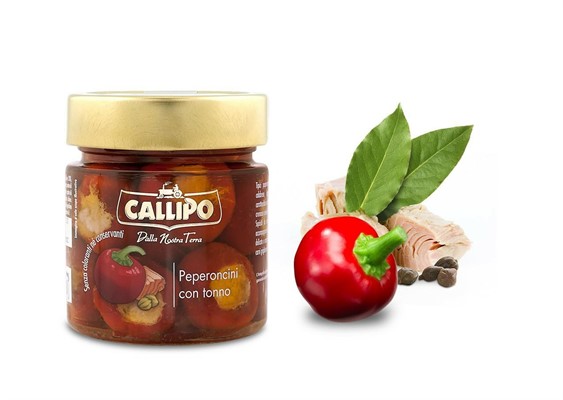 CALLIPO PEPERONCINI RIPIENI DI TONNO GR.225