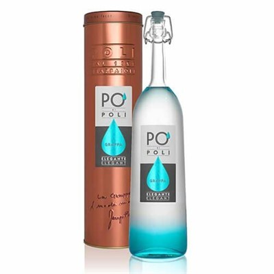 GRAPPA PO' DI POLI ELEGANTE LT.0,70 PINOT CON ASTUCCIO