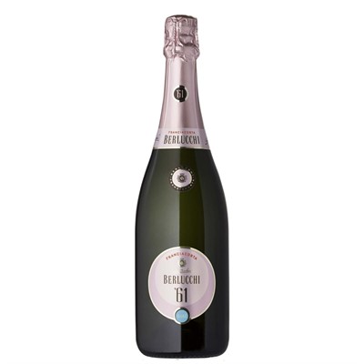 SPUMANTE BERLUCCHI '61 ROSE' LT.0,75 FRANCIACORTA