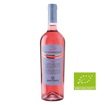 SCASSABARILE VINO ROSATO BIO Cantine Santa Venere 0,75 L