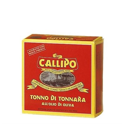 CALLIPO TONNO DI TONNARA GR.160 OLIO DI OLIVA