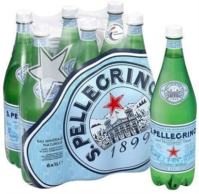 ACQUA S.PELLEGRINO LT.1 X 6 PET FRIZZANTE  GranDettaglio - Dal 1951,  Specialisti del Bere